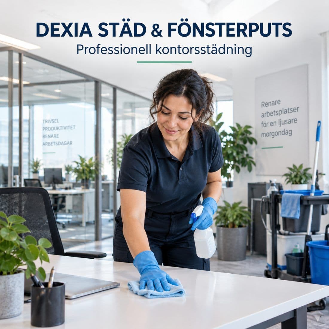 Företagsstädning i Lindesberg och Örebro län – Dexia